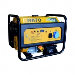 Benzininis vienfazis elektros generatorius RATO R8500D (8.0 kW)